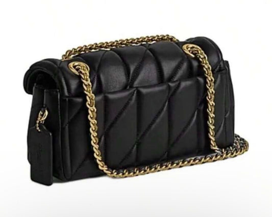 COACH Women's Quilted Leather Tabby 20 Shoulder Bag