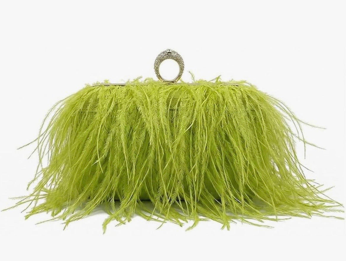 Fur Fax Purse- Various Colors