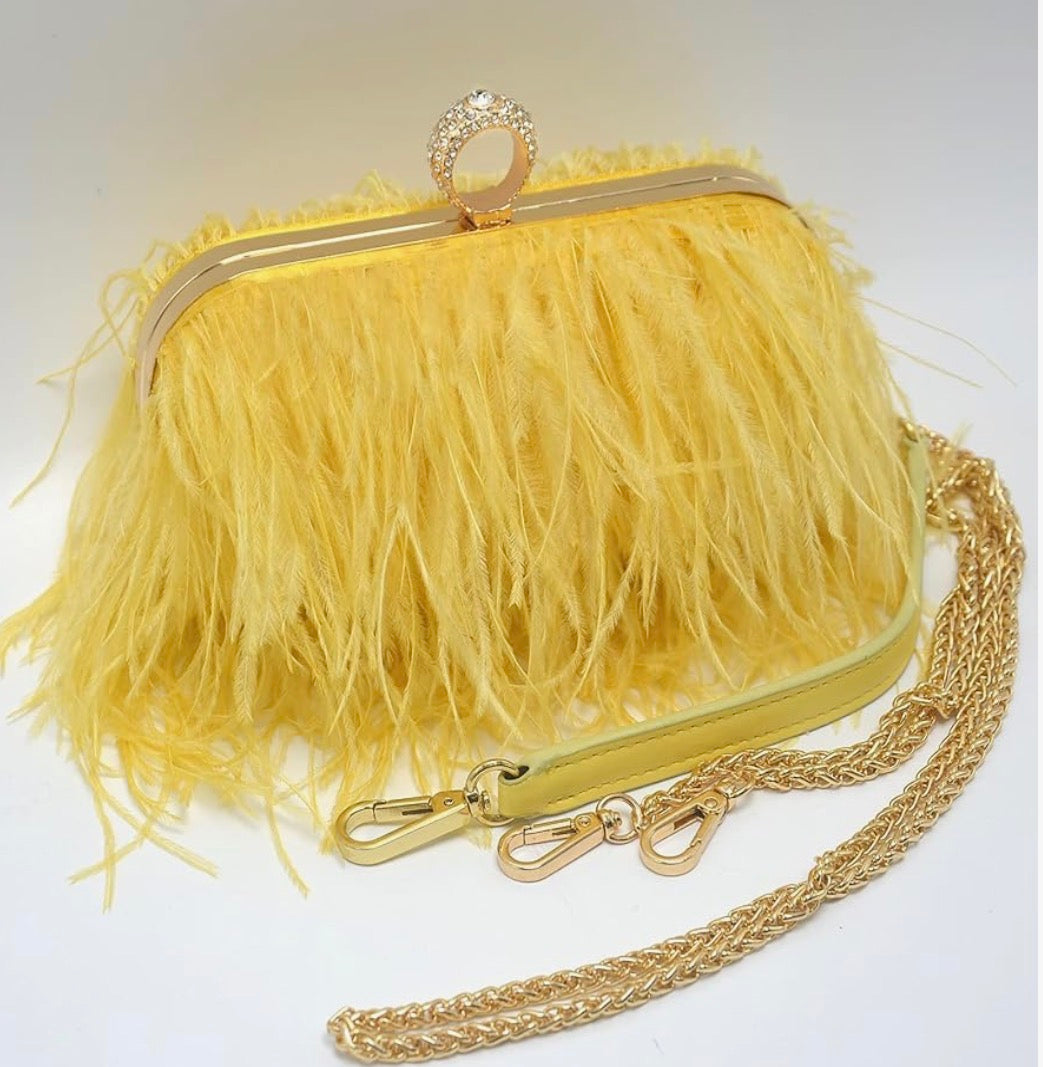 Fur Fax Purse- Various Colors