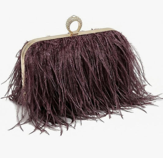 Fur Fax Purse- Various Colors