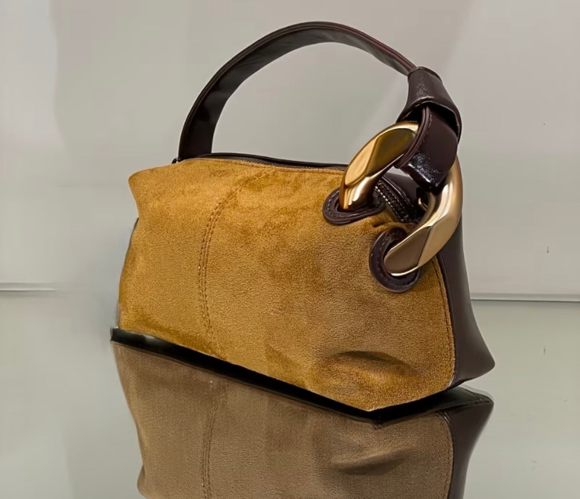 Texture Crossbody Bag Women Versatile Handle Casual