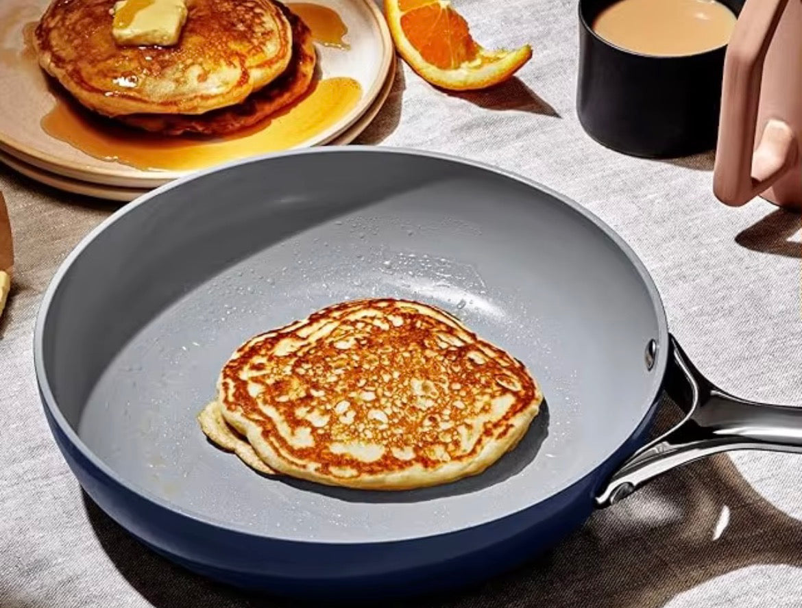 Ceramic Nonstick 12 Piece Cookware Set - Various Colors