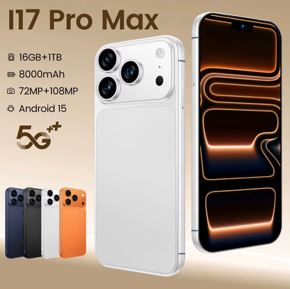 XS17 Pro max original global version HQ intelligent 5G Snapdragon 8 Gen4 6000mAh battery dual card dual standby
