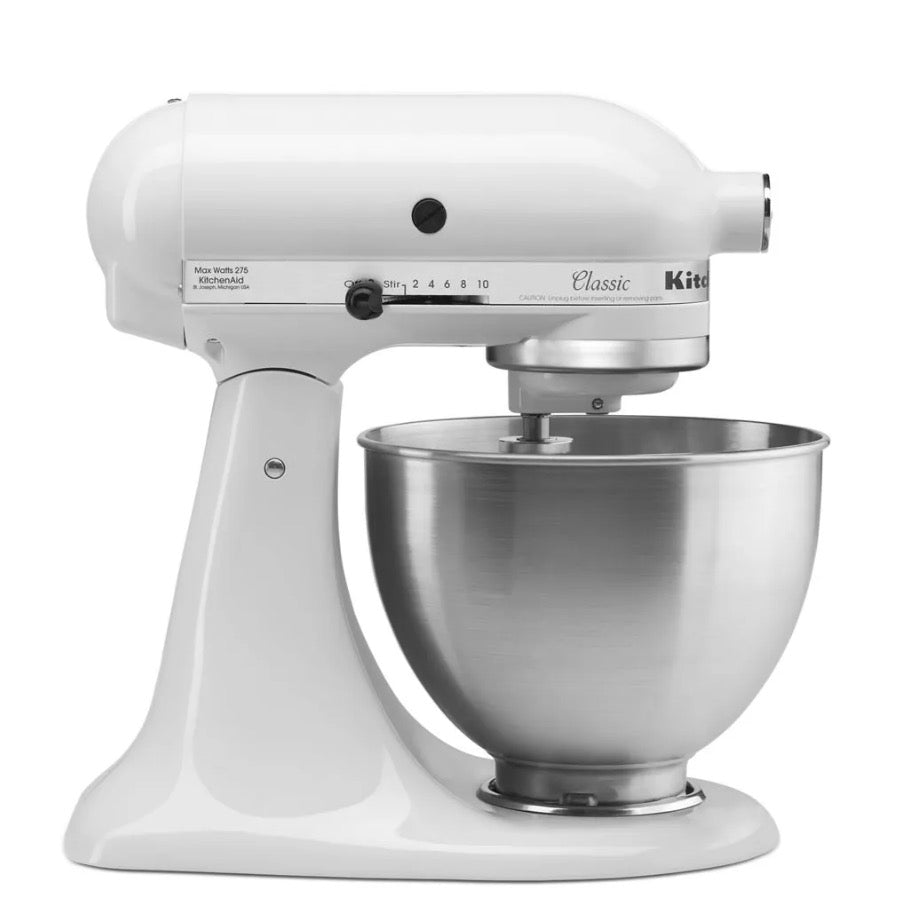 CLASSIC™ SERIES 4.5 QUART TILT-HEAD STAND MIXER - WHITE