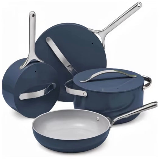 Ceramic Nonstick 12 Piece Cookware Set - Various Colors