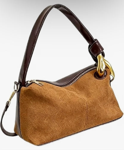 Texture Crossbody Bag Women Versatile Handle Casual