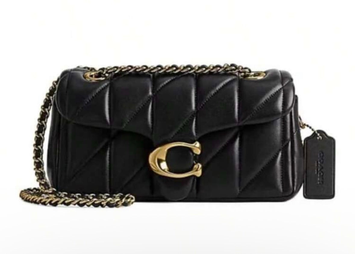 COACH Women's Quilted Leather Tabby 20 Shoulder Bag