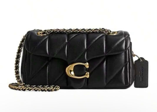 COACH Women's Quilted Leather Tabby 20 Shoulder Bag