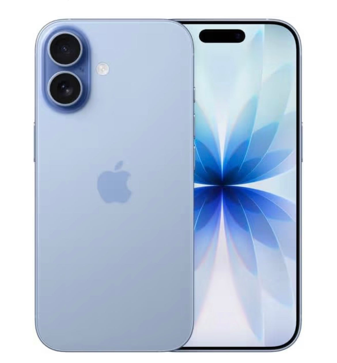 Apple iPhone 17, US Version, 256GB, eSIM, Mist Blue- White Unlocked (Renewed Premium)