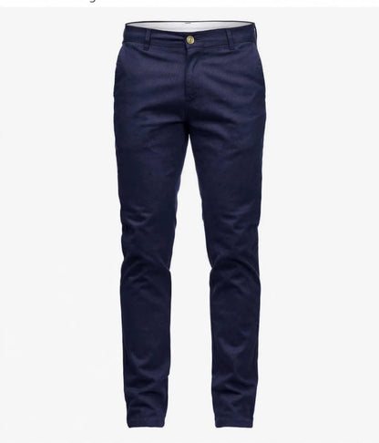 Mens Chinos Slim Fit Stretch Flat-Front Skinny Dress Pants