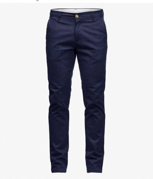 Mens Chinos Slim Fit Stretch Flat-Front Skinny Dress Pants